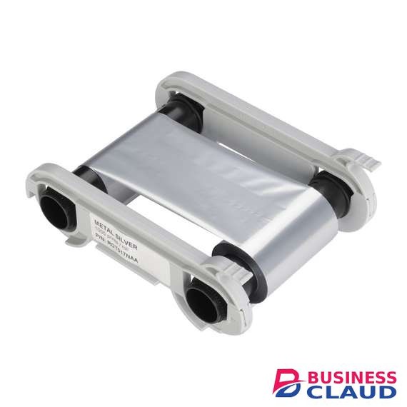 Evolis Metallic Silver Monochrome Ribbon