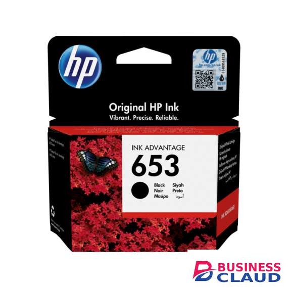 HP 653 Black Ink Cartridge