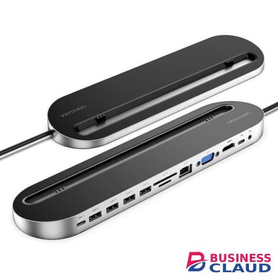Vention THEBC USB C 12 in 1 Multifunction Docking Station