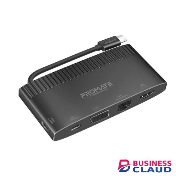 Promate MediaHub-C6 USB-C Media Hub
