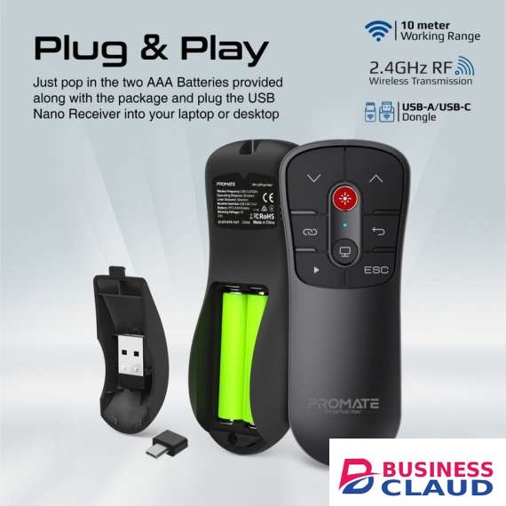 Promate ProPointer Wireless Presenter