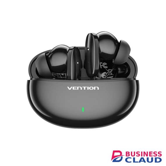 Vention HiFun Ture Wireless Bluetooth Black Earbuds
