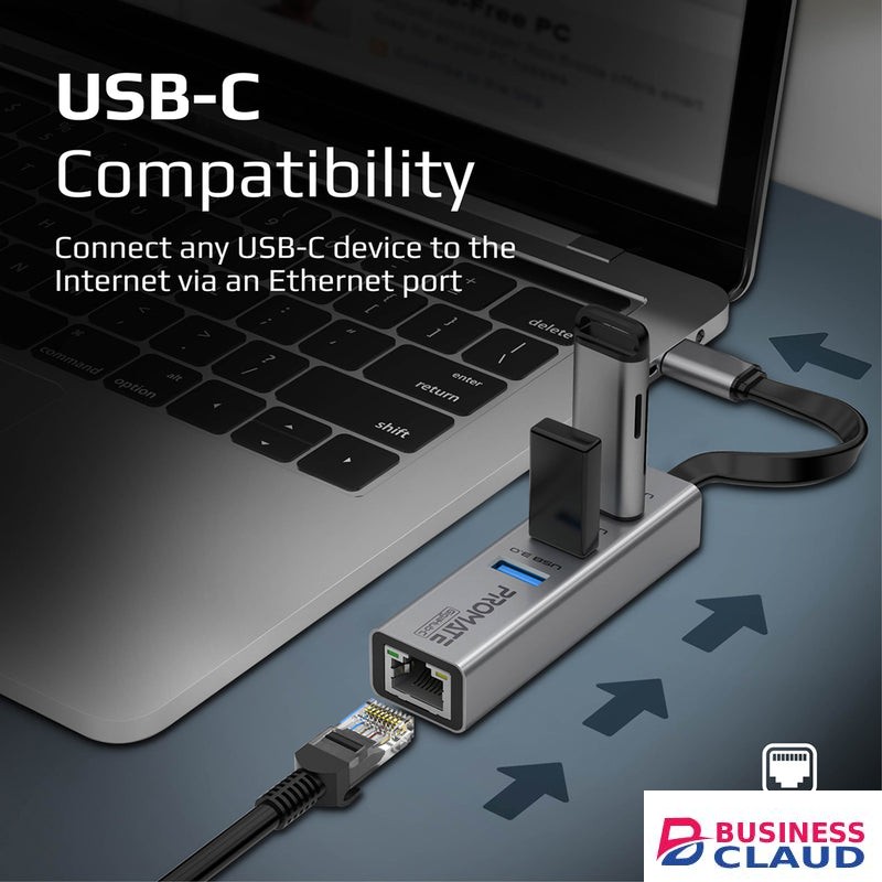 Promate GigaHub-C Multi-Port USB-C Hub