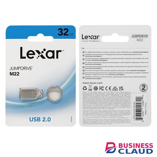 Lexar 32GB JumpDrive M22 USB 2.0 Light Gold Flash Drive