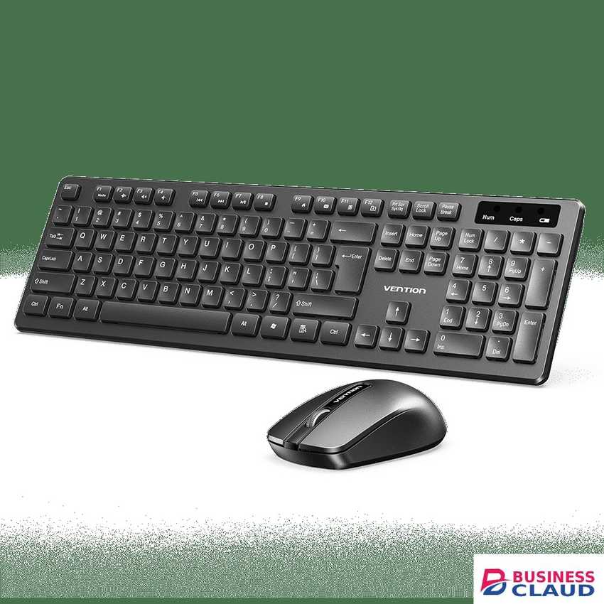 Vention KTDB0-EN Full Sized Wireless Keyboard and Mouse Combo