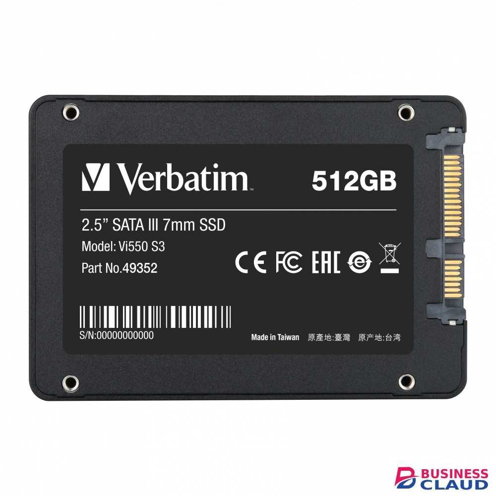 Verbatim Vi550 S3 2.5” SATA 512GB Internal SSD