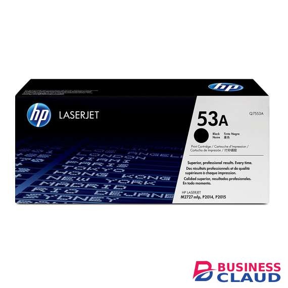 HP 53A (Q7553A) Black Original LaserJet Toner Cartridge