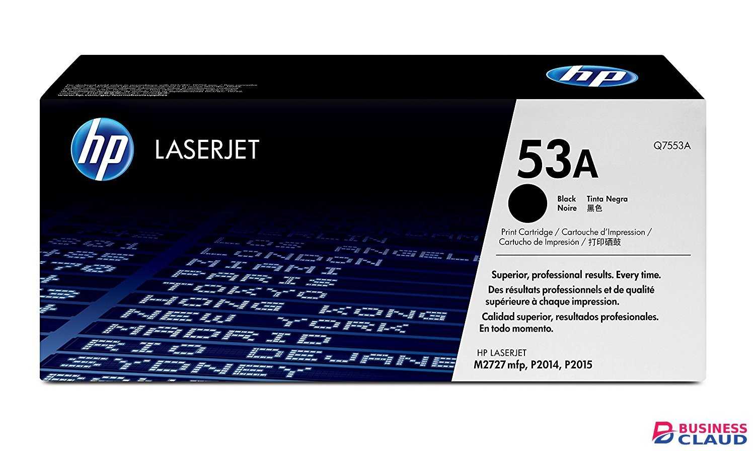 HP 53A (Q7553A) Black Original LaserJet Toner Cartridge