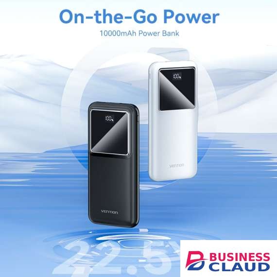Vention 10,000mAh BLACK Power Bank