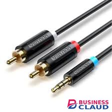 Vention 3.5MM Male to 2-Male RCA Adapter 2M Cable