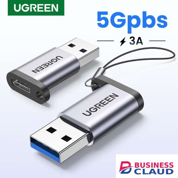 UGREEN US276 USB A 3.0 Male to USB C 3.1 Female Adapter