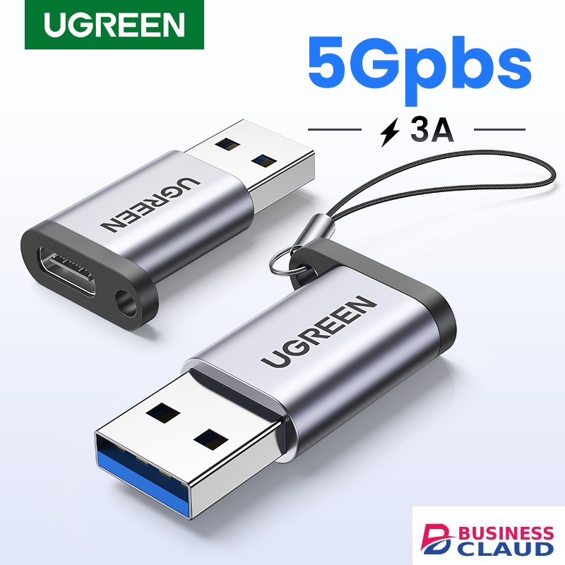 UGREEN US276 USB A 3.0 Male to USB C 3.1 Female Adapter