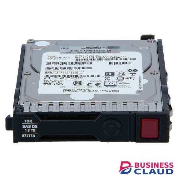 HPE 1.8TB SAS 12G Mission Critical 10K server hard drive
