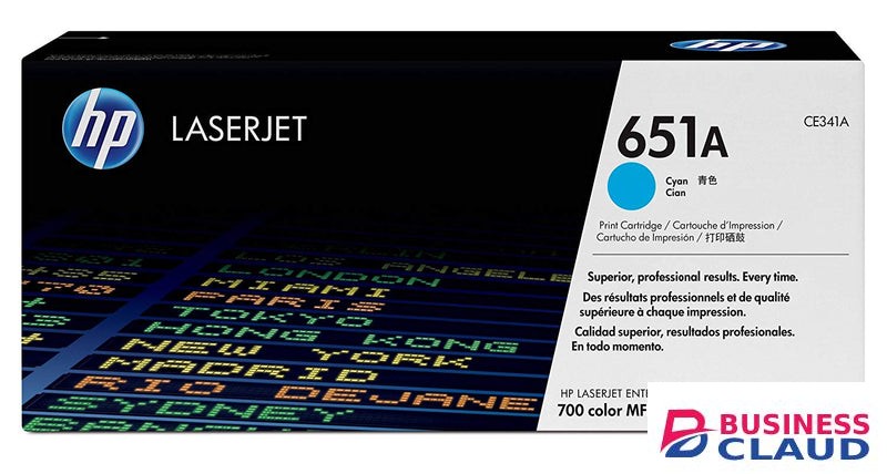 HP 651A Cyan Original LaserJet Toner Cartridge