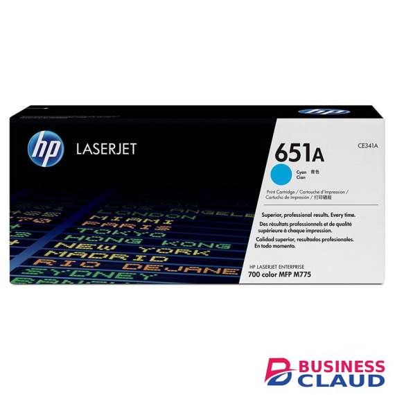 HP 651A Cyan Original LaserJet Toner Cartridge