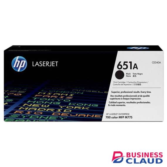 HP 651A Black Original LaserJet Toner Cartridge