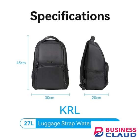 Vention KRLB0 Water-Repellent Laptop Backpack