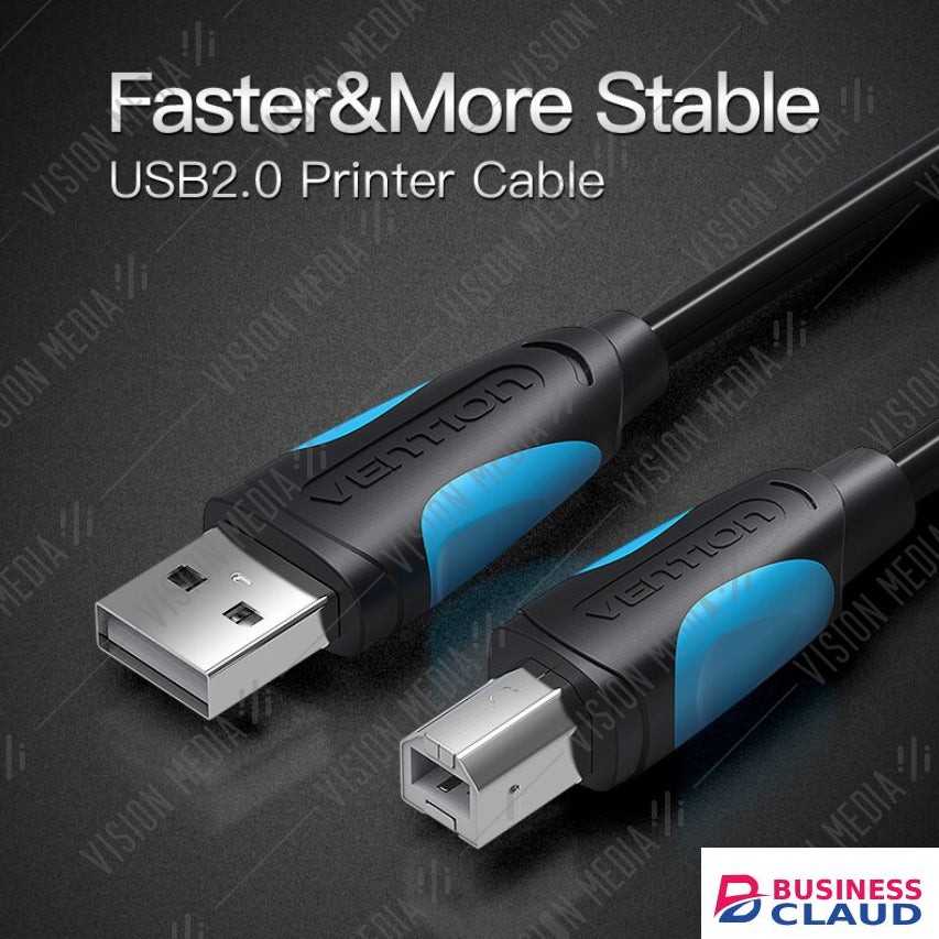 Vention USB2.0 A Male to B Male Printer 3M Cable