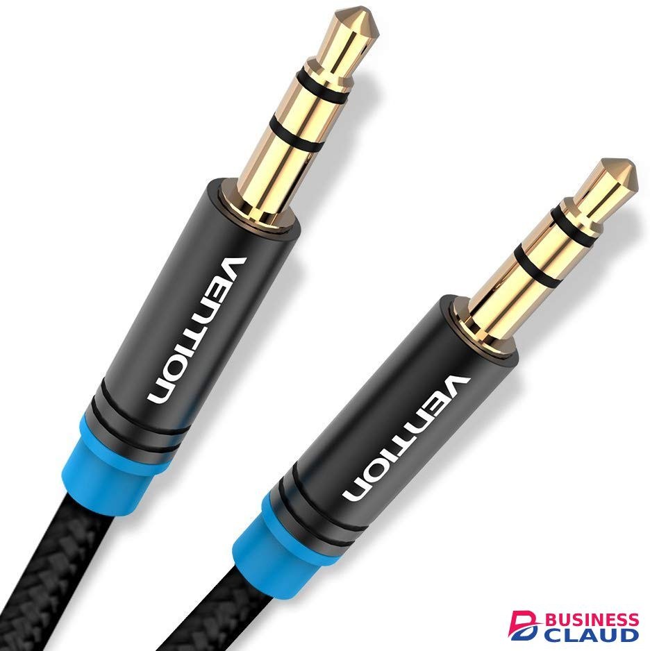 Vention Cotton Braided 3.5mm Male to Male Audio Cable 1.5M Type