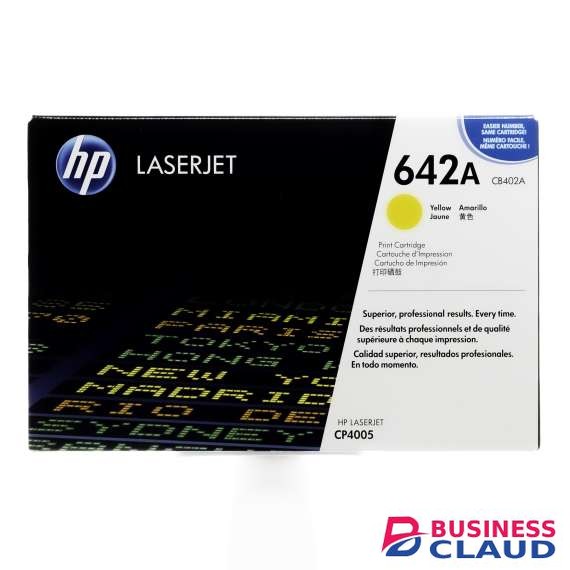 HP 642A Yellow Original LaserJet Toner Cartridge (CB402A)