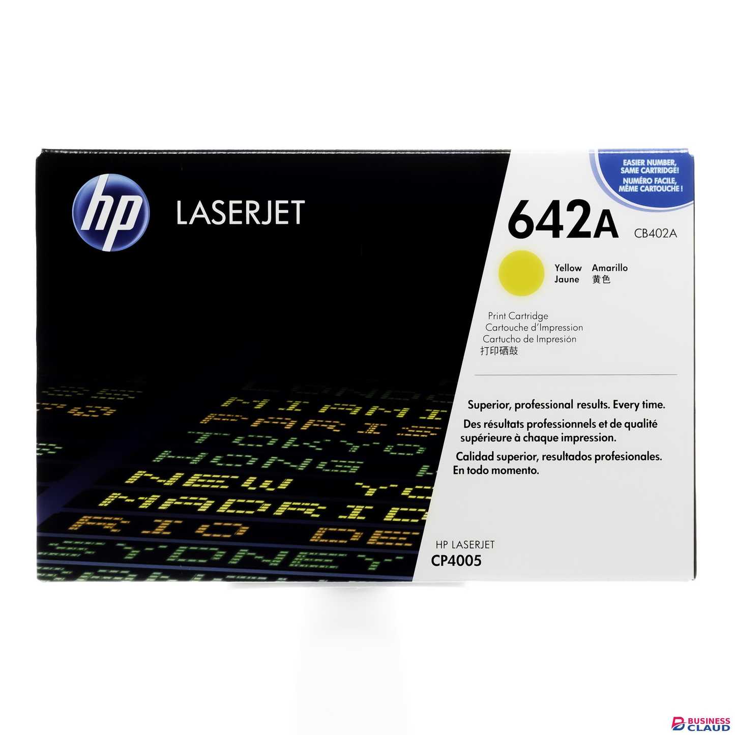 HP 642A Yellow Original LaserJet Toner Cartridge (CB402A)