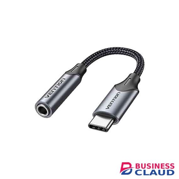 Vention USB C Male to 3.5MM Earphone Jack With DAC 0.1M Adapter