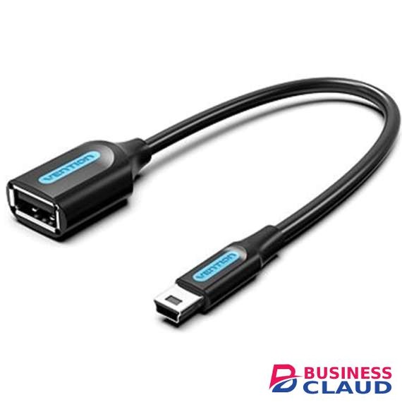 Vention CCTBB USB 2.0 Mini-B Male to A Female OTG Cable