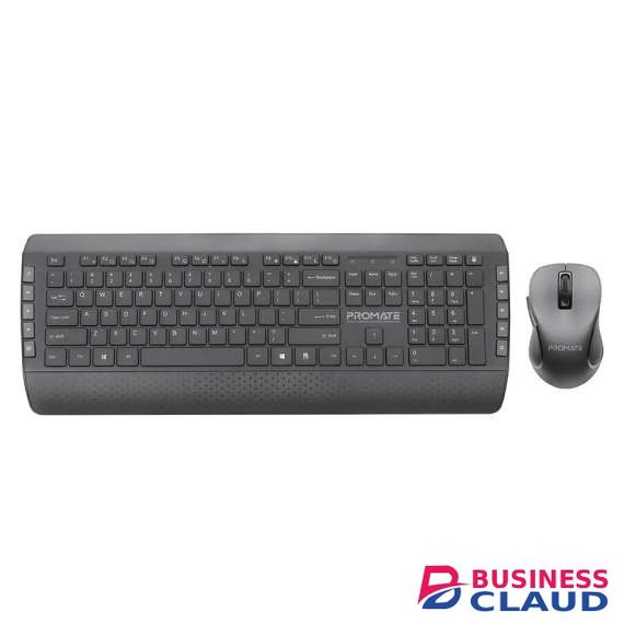 Promate ProCombo-10 Ergonomic Comfortable Keyboard and Mouse