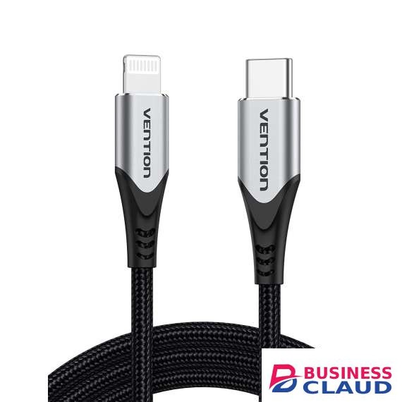 Vention USB 2.0 C to Lightning 1.5M Gray Aluminum Alloy Type Cable