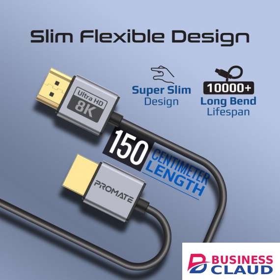Promate PrimeLink8k-150 HDMI Slim Flexible Cable