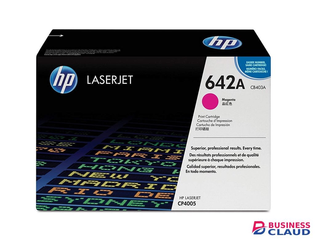 HP 642A Magenta Original LaserJet Toner Cartridge (CB403A)