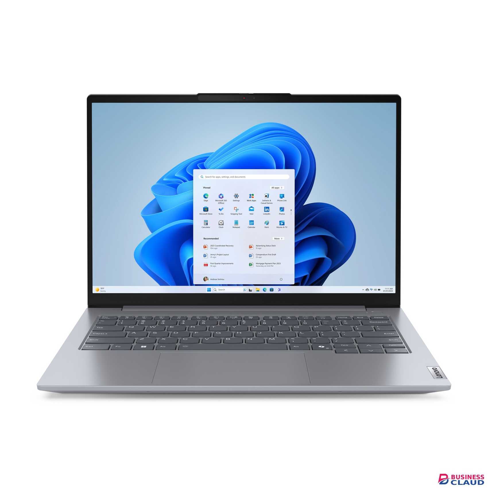 Lenovo ThinkBook 14 G7 IML Core Ultra 7 155H 8GB DDR5 512GB SSD No OS 14 Inch Laptop