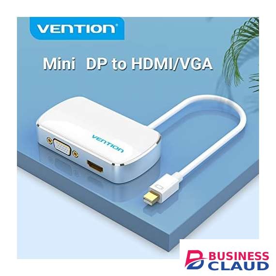 Vention MINI DisplayPort to HDMI and VGA 0.15M Converter