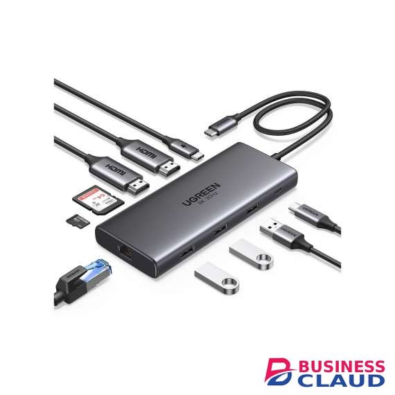 UGREEN CM639 10-in-1 USB-C Multifunction Adapter
