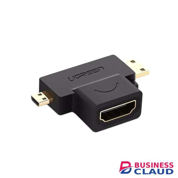 UGREEN Micro HDMI Male and Mini HDMI Male to HDMI Female Adapter
