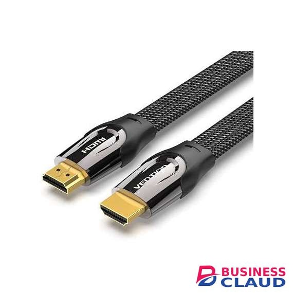 Vention Nylon Braided 4K Flat HDMI 2M Cable