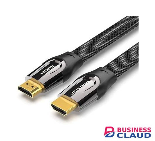 Vention Nylon Braided 4K Flat HDMI 2M Cable