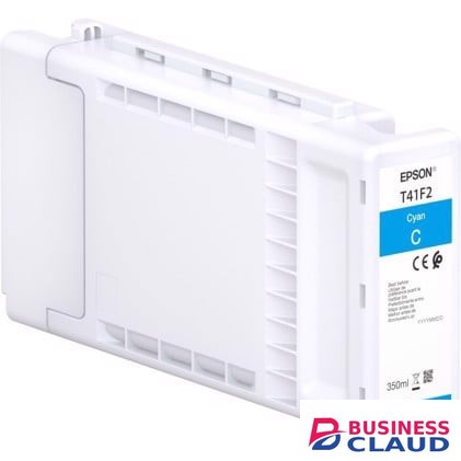 Epson T41F2 Singlepack UltraChrome XD2 Cyan 350ml Cartridge
