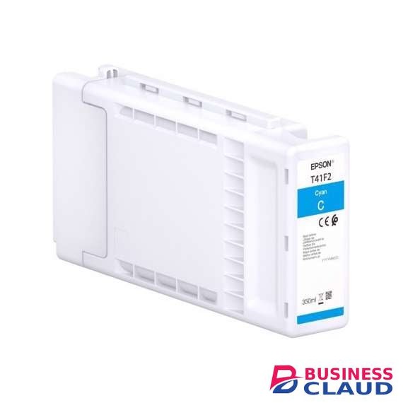 Epson T41F2 Singlepack UltraChrome XD2 Cyan 350ml Cartridge