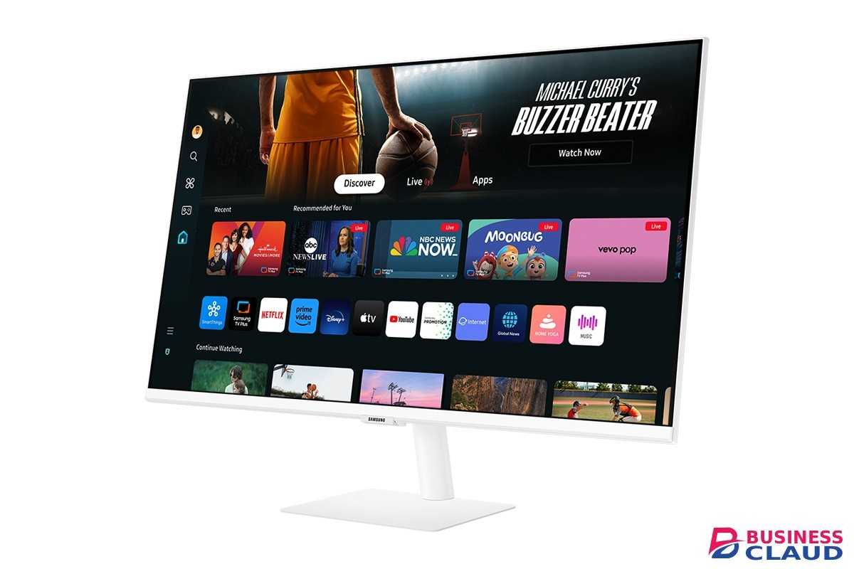 Samsung M70D 32 Inch 4K Smart Monitor with Streaming TV