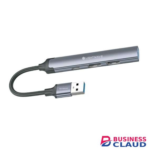 Lightwave LW-HUB-A104 4 in 1 USB Hub Adapter