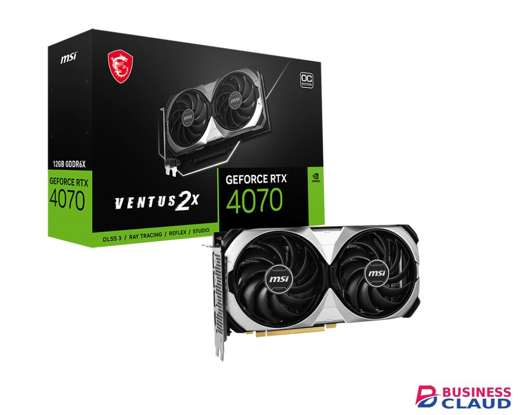 MSI GeForce RTX 4070 VENTUS 2X 12GB Graphics Card