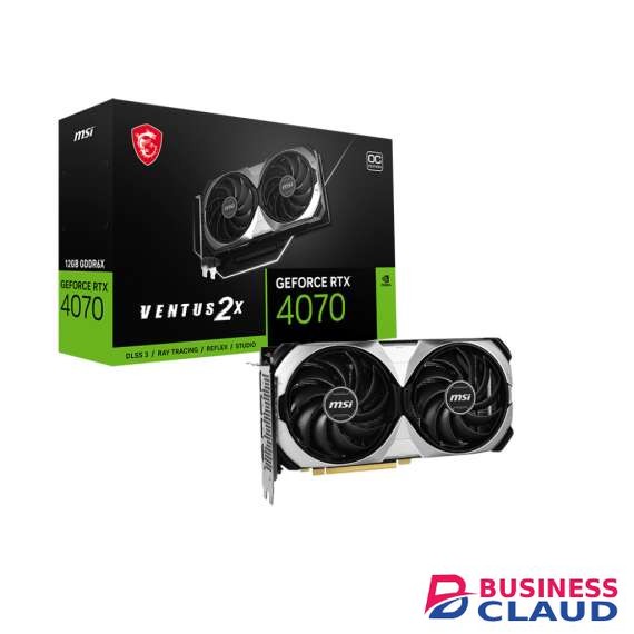 MSI GeForce RTX 4070 VENTUS 2X 12GB Graphics Card