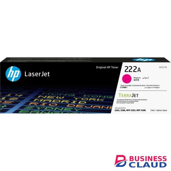 HP 222A Magenta LaserJet Toner Cartridge