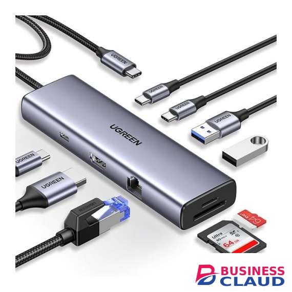 UGREEN UG-15375 9-in-1 USB-C Multifunction Adapter
