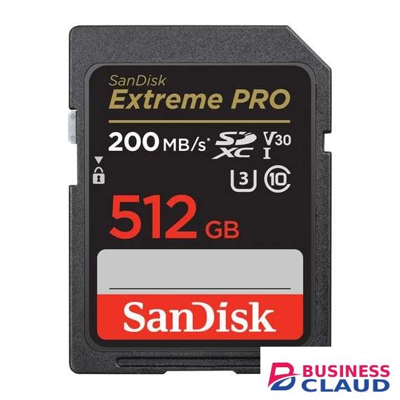 Sandisk Extreme PRO UHS-I SDXC 512GB Memory Card