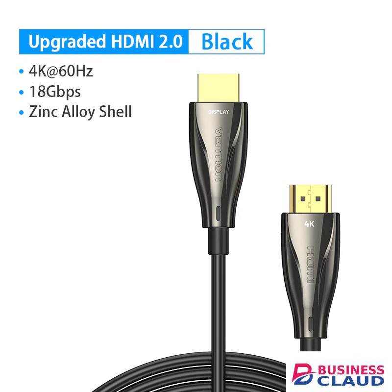 Vention Fiber Optical 4K Engineering Male to Male 50M Cable