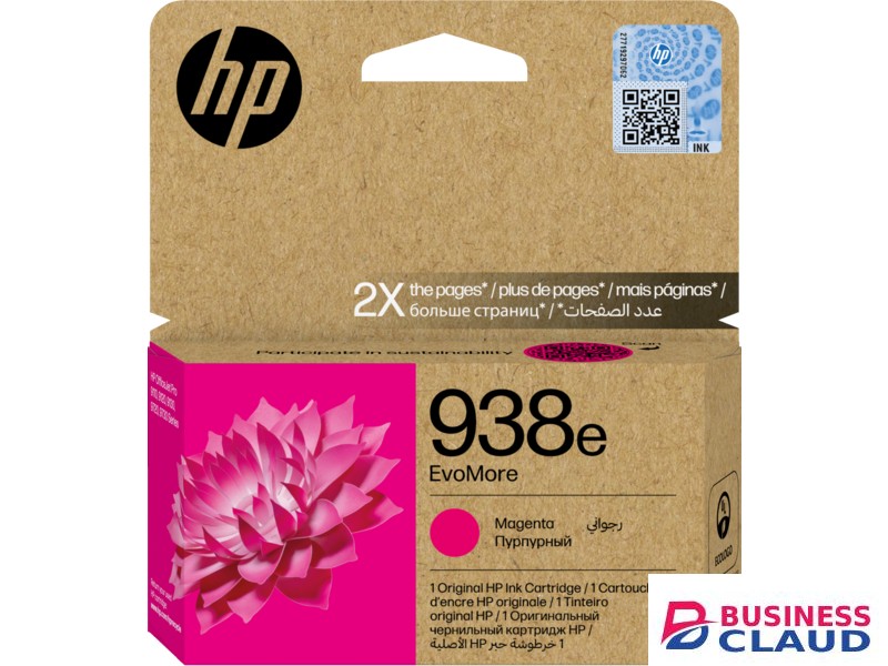 HP 938e EvoMore Magenta Ink Cartridge