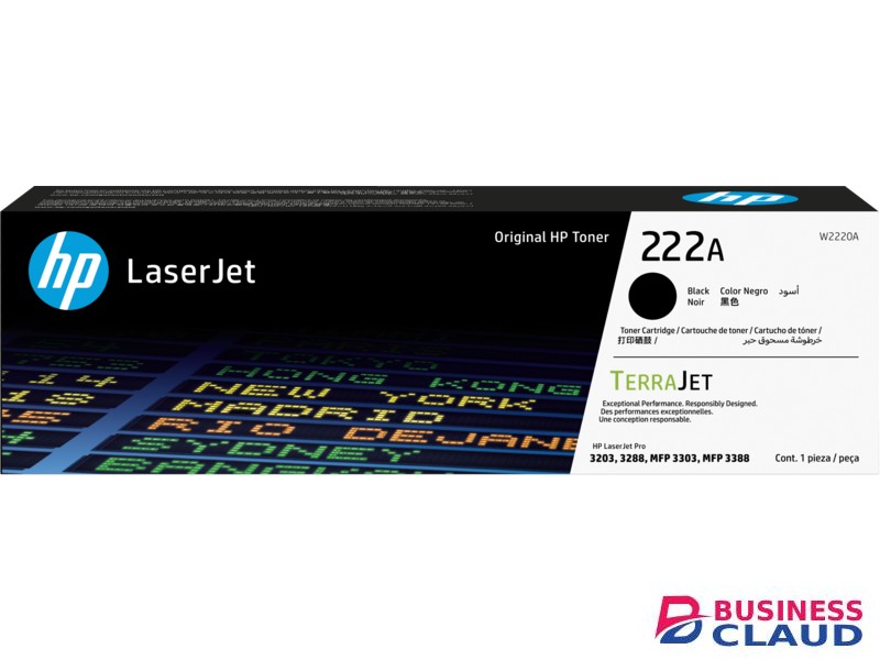 HP 222A Black Original LaserJet Toner Cartridge