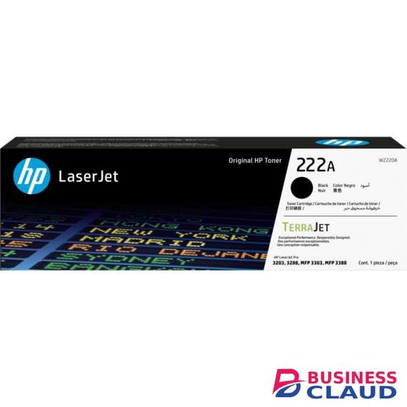 HP 222A Black Original LaserJet Toner Cartridge